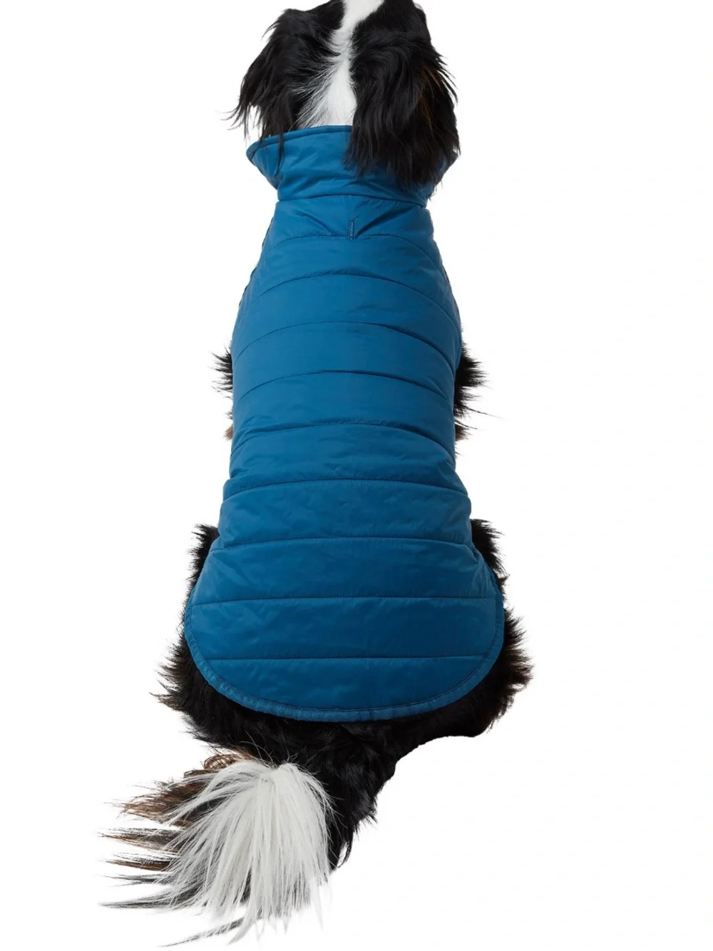 32 Degrees Blue Dog Coat - Quilted Weather Jacket for Dogs